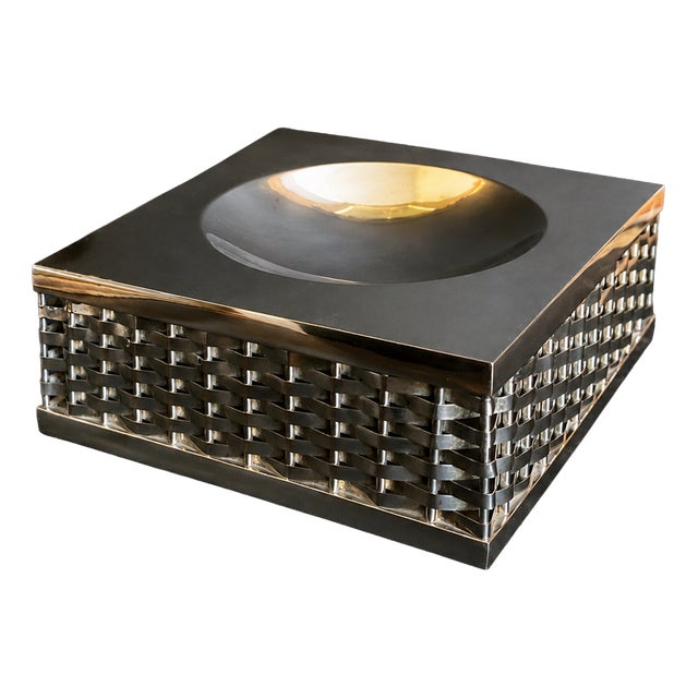 Sculptural Handcrafted Ashtray by Tommaso Barbi, Italy, 1970s For Sale