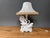 Vintage Porcelain Swan Table Lamp, 1970s For Sale - Image 6 of 6