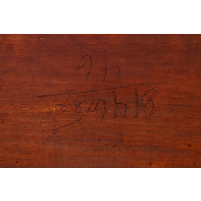 Antique American Country Birdseye Maple Blanket Chest With Lower Drawer For Sale - Image 16 of 18