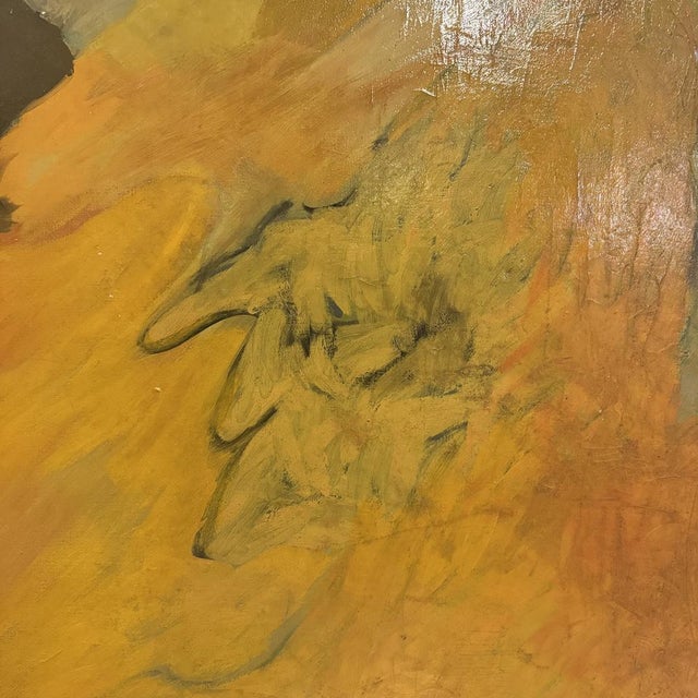 Claudio Granaroli, Composition, 1965, Oil on Canvas For Sale - Image 6 of 9