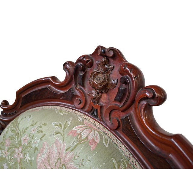 Rococo Revival Balloon Back Armchairs, 1850, Set of 2 For Sale - Image 4 of 12