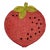 Vintage Strawberry Raffia Placemats-Set of 4 For Sale
