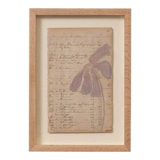 Floral Study v by Afsoon Thayer For Sale