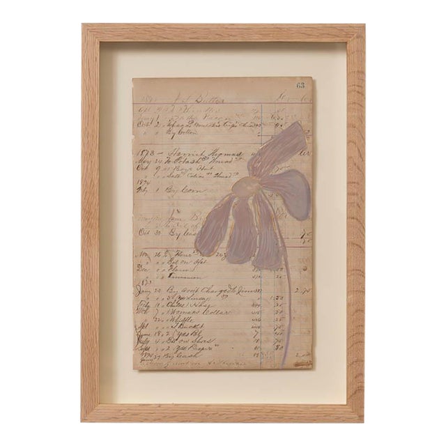 Floral Study v by Afsoon Thayer For Sale