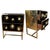 Not Yet Made - Made To Order Black Nightstands with Murano Spheres and Brass Legs from Justfurnituress SRL, Set of 2 For Sale - Image 5 of 5