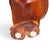 Lalique French Crystal Amber Rhino Sculpture For Sale - Image 9 of 9