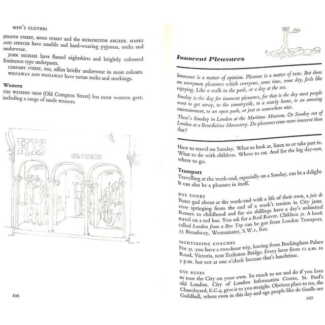 "The New London Spy: A Discreet Guide to the City's Pleasures" 1967 Davies, Hunter For Sale - Image 11 of 11