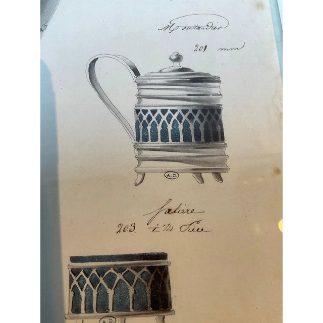 1920s Prints of French Silver Serving Pieces - Set of 10 For Sale - Image 12 of 12