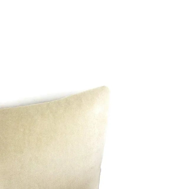 F. Schumacher Sophia Velvet in Champagne Pillow Cover For Sale - Image 4 of 7