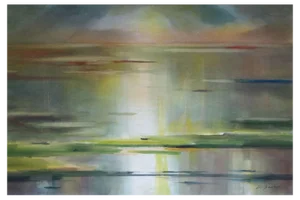 Zigmunds Snore, At Baltic Sea, 2020, Watercolor on Paper