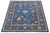 Vibrant Cobalt Blue Hand-Knotted Modern Oushak Style Area Rug With Jewel Tones For Sale In New York - Image 6 of 12