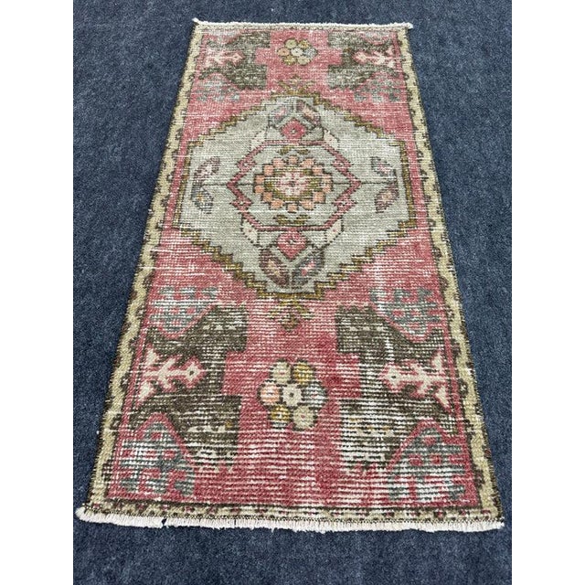 Turkish Yastik Rug 1'7" x 3'3" #24104 Explore a curated collection of hallway runners, wool rugs, and handmade...