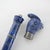Late 19th Century Antique Lapis Lazuli Silver Mounted Bird Head Handle Walking Stick Cane For Sale - Image 5 of 9