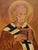Oil On Board of St. Nicholas By Artist (Alicia Arguelles) Size: 22" x29"