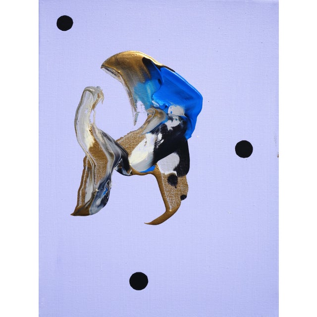 2019 "Subconscious Evolution Ecosystem Theorem" Contemporary Abstract Mixed-Media Painting For Sale