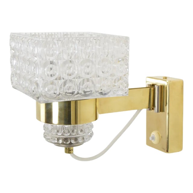 Mid-Century Wall Lamp from Lidokov, 1960s For Sale