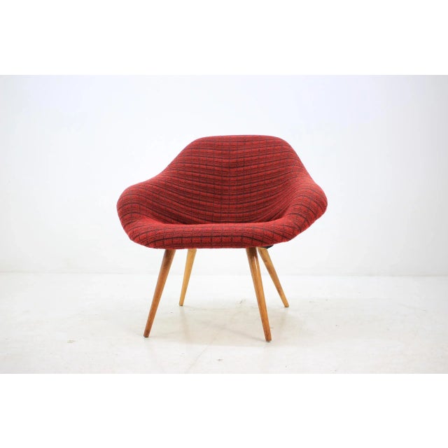 Fiberglass Armchairs by František Jirák, 1970s, Set of 3 For Sale - Image 10 of 11