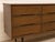 Vintage Mid-Century Modern Walnut Nine-Drawer Dresser For Sale - Image 9 of 12