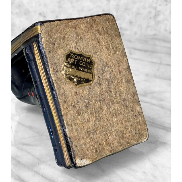 Mid-Century Hollywood Regency Oriental Figural Bookends - a Pair For Sale - Image 10 of 11