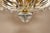 Mid-Century Modern Murano Chandelier Ceiling Light “Palmette” 82 Amber Murano Glasses, Two-Tier Design For Sale - Image 3 of 6