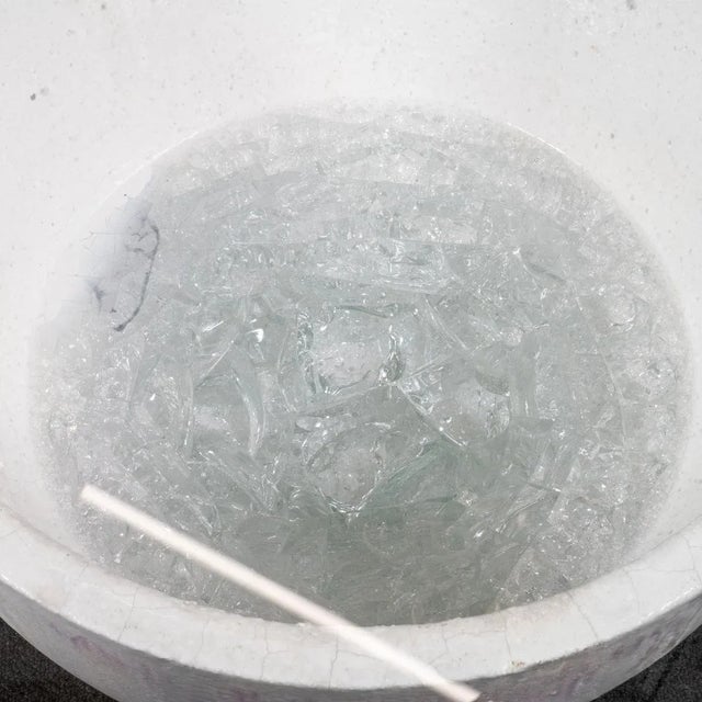 Industrial Salvage Melt Pot Coffee Table For Sale - Image 12 of 12