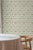 Textile Butterfly Trellis Pastel Grasscloth Wallpaper by House Party | 6 Yards For Sale - Image 7 of 8