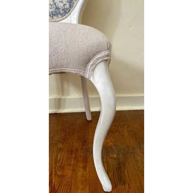 1930s Vintage Victorian French Country Chair For Sale - Image 9 of 12