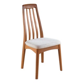Benny Linden Set of 4 Teak Dining Chairs For Sale