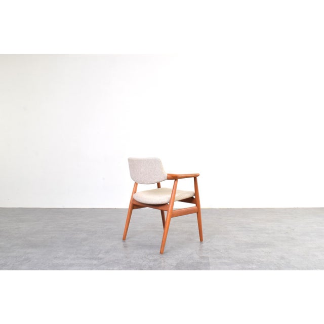 1960s Mid-Century Danish Teak Chair by Svend Åge Eriksen for Glostrup, 1960s For Sale - Image 5 of 12