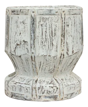 Rustic Indian Grinder Pot