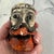 Folk Art Sculpture of Man’s Head Folk Art Expressionist For Sale - Image 3 of 8