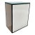 Currey & Company Modern White Lacquer Side Table For Sale