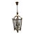 Metal Vintage Bronze and Glass Lantern, Italy, 1950s For Sale - Image 7 of 7