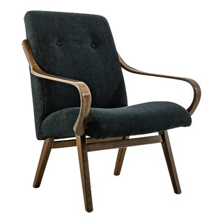 Vintage Armchair by Jaroslav Šmídek for Ton, Czechoslovakia, 1960s For Sale