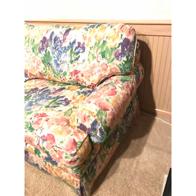 Ethan Allen Floral Sofa Chairish