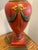 Vintage Hand Painted Red Lamps - a Pair For Sale In Kansas City - Image 6 of 12