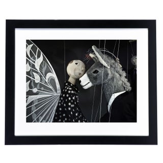 Framed Original Photograph: Puppets For Sale