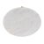 Tan Ellen 18.25 in. W Oval Marble and Wood 1 Drawer Nightstand, Natural For Sale - Image 8 of 9