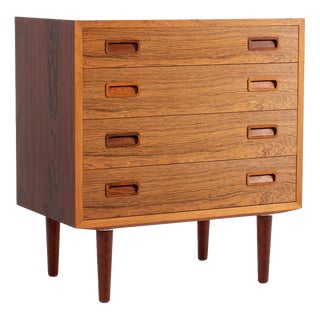 Mid-Century Modern Danish Rosewood Chest of Drawers from Poul Hundevad, 1960s For Sale