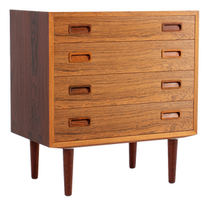 Mid-Century Modern Danish Rosewood Chest of Drawers from Poul Hundevad, 1960s