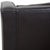 Set of Wing Chair with Ottoman in Black Leather by Børge Mogensen, 1990s For Sale - Image 12 of 18
