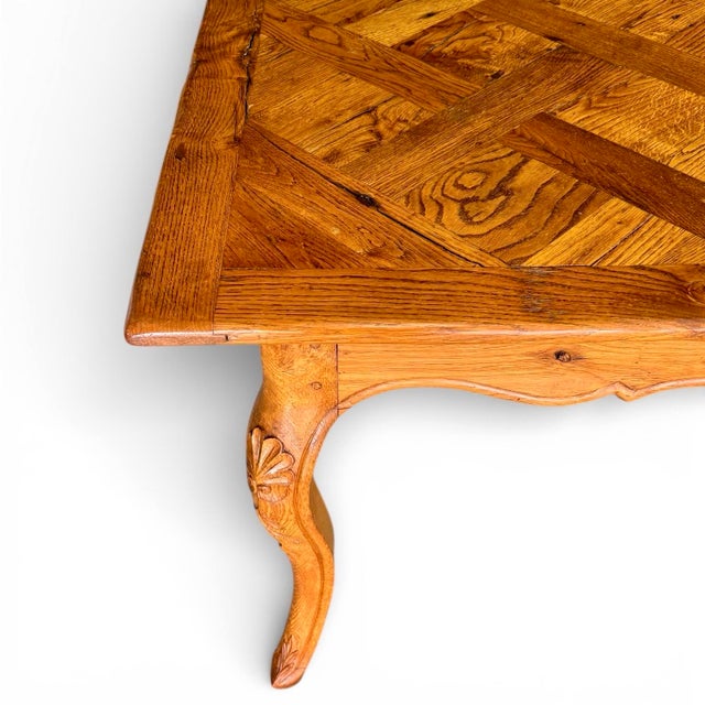18th Century Louis XV French Provincial Dining Table For Sale - Image 11 of 17