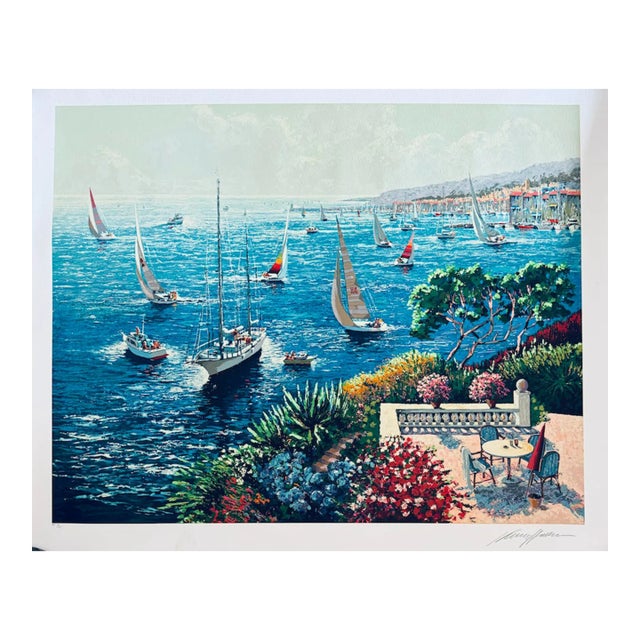 Kerry Hallam "Rivera Regatta" Art 10 of 25 Ap "Artist Proof" For Sale