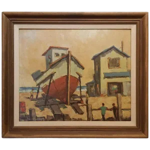 Fred Korburg Nautical Painting
