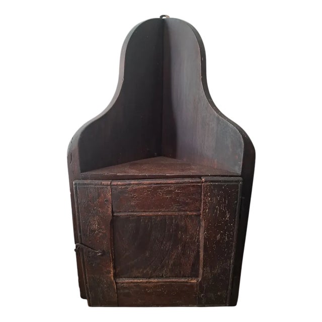 19th Century Small Corner Chapel Cupboard - Pyrenees, France For Sale