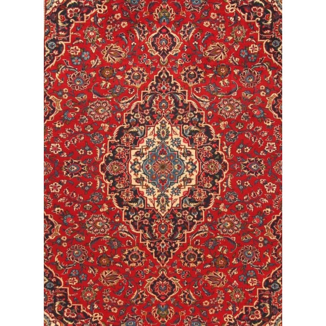 Middle Eastern Rug in Wool For Sale - Image 6 of 11