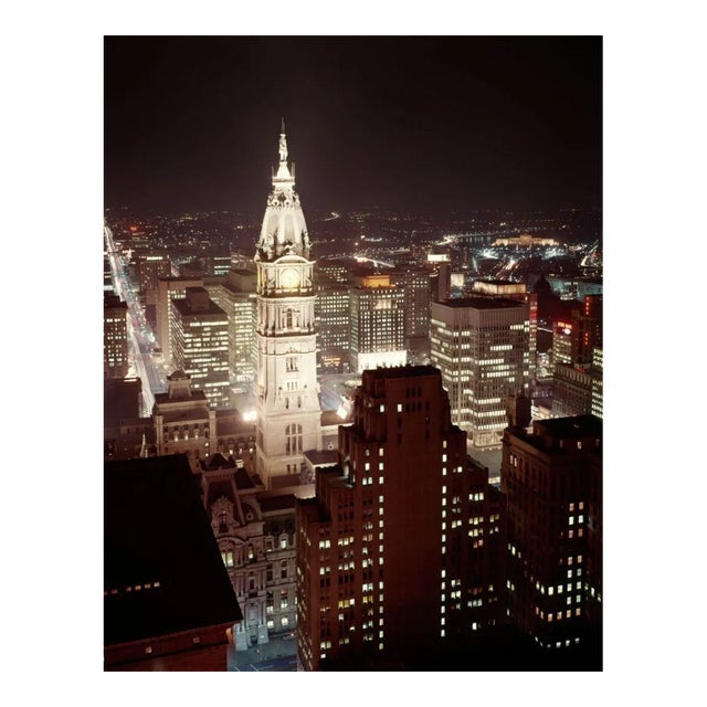 Philadelphia Night Time, Oversize, 1966 For Sale