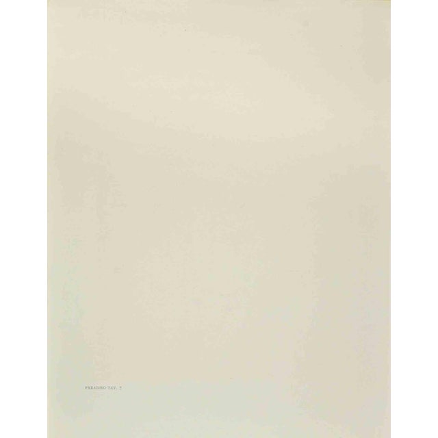 Modern Salvador Dali, Portrait of Dante, Woodcut, 1963 For Sale - Image 3 of 4