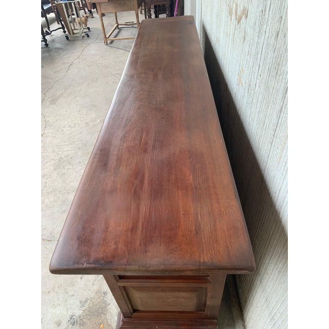 Early 20th Century Early 20th Large Stepback Cupboard with Four Drawers and Doors For Sale - Image 5 of 18