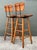 Vintage MCM Slat Swivel Bar Stools After Arthur Umanoff For Sale - Image 11 of 12